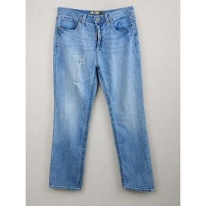 BKE Denim Stella Men's Jeans 30XL Light Wash Distressed Bootcut Western